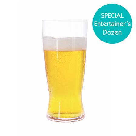 Entertainers Beer Classics Lager Beer Glass Set