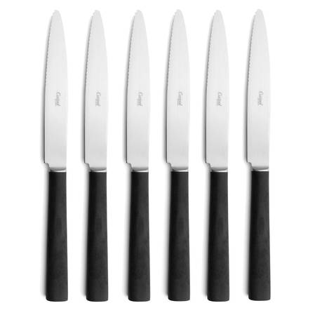 Ebony Matt Steak Knife Set of 6