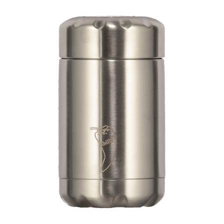 Chilly's Insulated Food Pot Silver 300ml