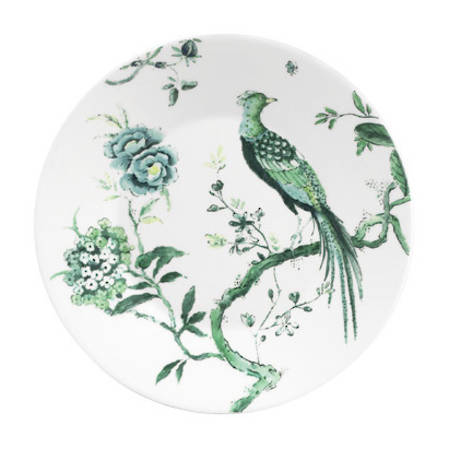 Chinoiserie White Lunch Plate
