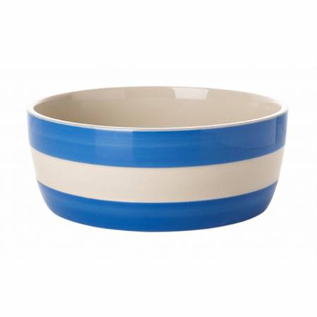 Cornish Blue Dog Bowl