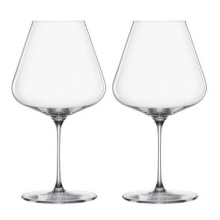 Definition Burgundy Glass Pair
