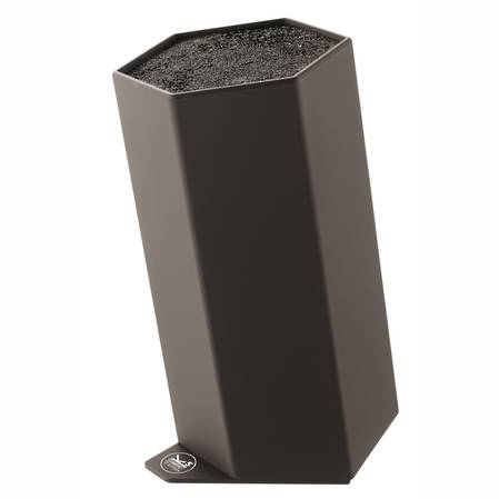 Silicone Charcoal Faces Knife Block