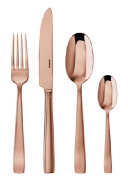 Flat PVD Copper 30 Piece Set
