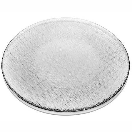 Denim Service Plate Clear
