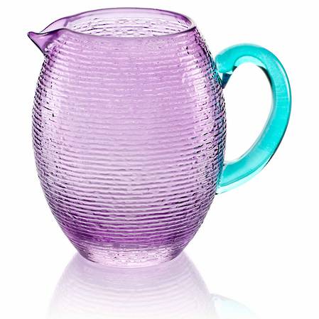 Multicolour Pitcher Jug Amethyst & Turquoise 1.5L