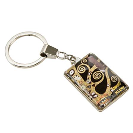 Klimt The Tree of Life Keyring