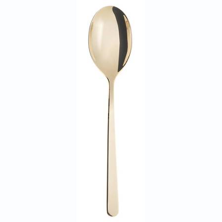 Linear PVD Champagne Serving Spoon