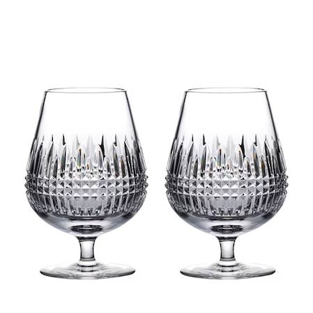 Lismore Connoisseur Diamond Brandy Pair