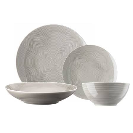 Loft Moon Grey 16 Piece set with bowl