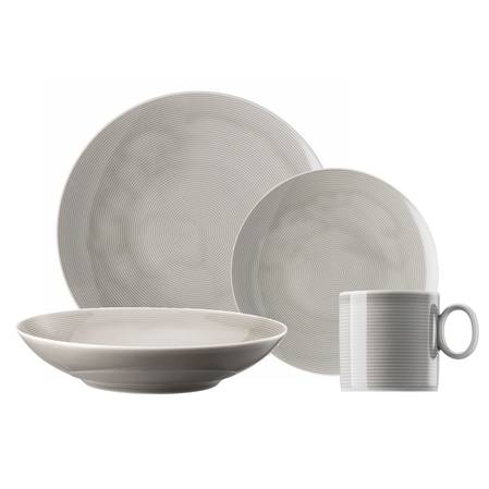 Loft Moon Grey 16 Piece set with mug