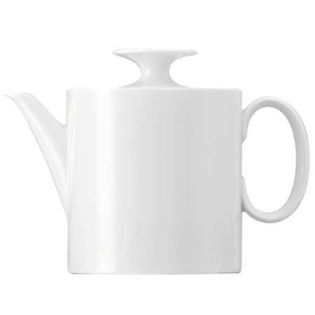 Medallion White Tea Pot