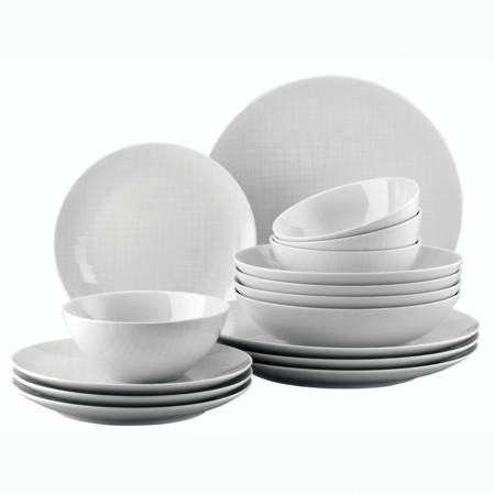 Mesh White 16 Piece Set