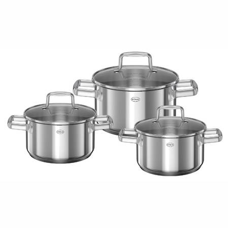 Rosle Moments 3 Piece Cookware Set