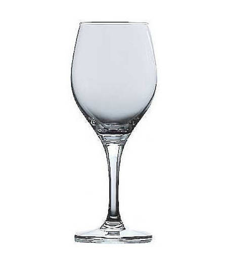 Mondial Burgundy Glass Set