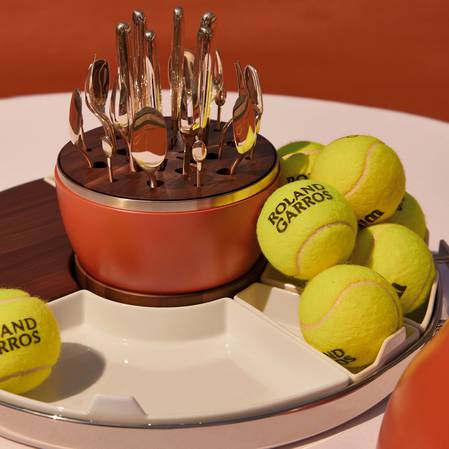 Mood Roland-Garros 24 Piece Aperitif Set in Egg PRE-ORDER