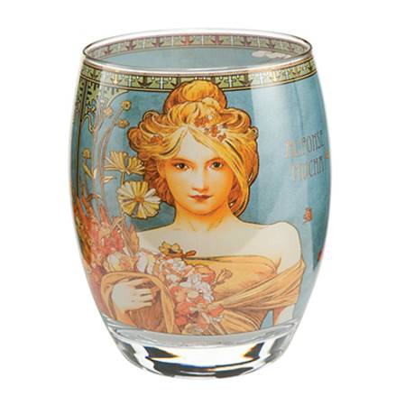 Mucha Tealight Spring