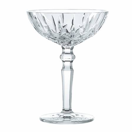 Noblesse Cocktail / Champagne Saucer Pair
