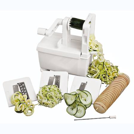 Paderno Spiralizer Pro 'Zoodler' Vege Slicer 4 Blade