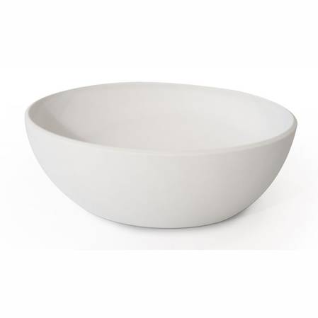 Pangea White Oval Bowl Medium