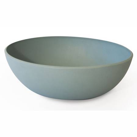 Pangea Blue Oval Bowl Large
