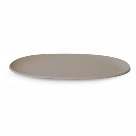 Pangea Grey Serve Plate Medium
