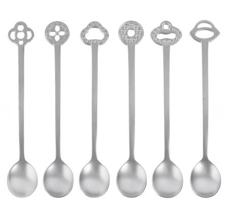 Party Oriental Antique Spoon Set of 6