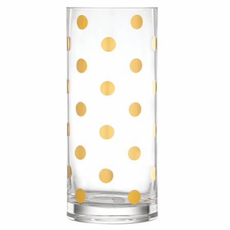pearl place gold vase