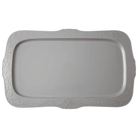 Portrait Light Grey Platter 53x32cm