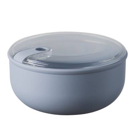 Pull Box Periwinkle Round Container Large