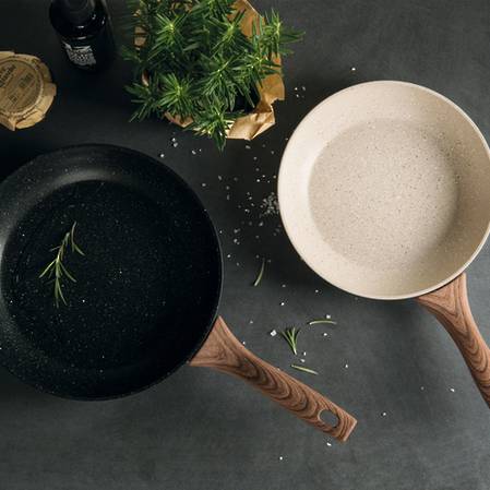 Rock'N'Rose Chefs Pan 28cm Black