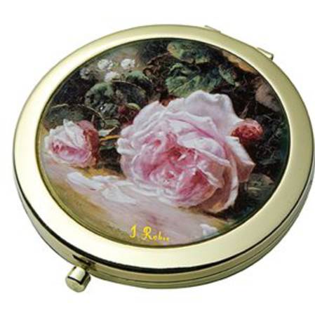 Rose - Robie Pocket Mirror