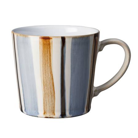 Denby Stripe Mug Brown