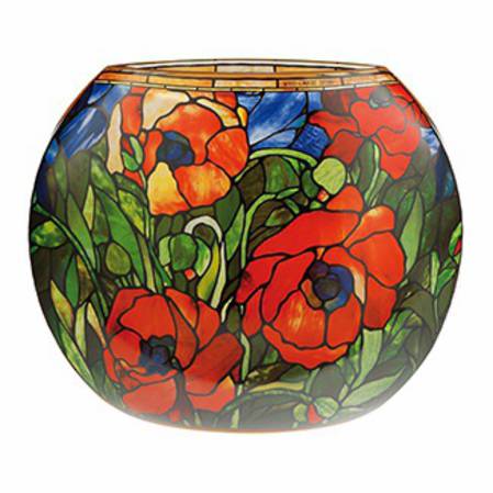 Tiffany Oriental Poppy Vase