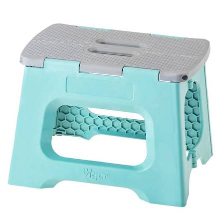 Vigar Compact Turquoise Stool 23cm