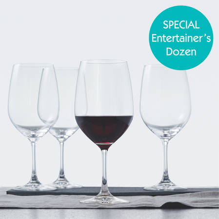 Entertainers Vino Grande Bordeaux Glass Set