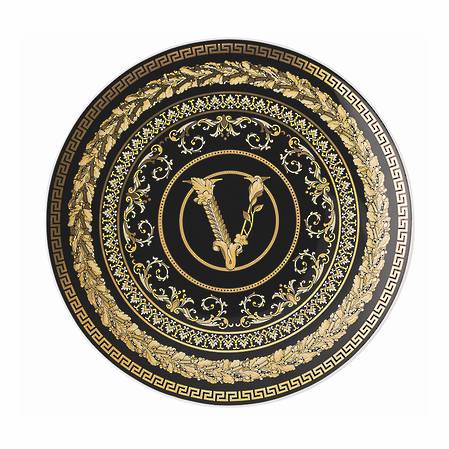Virtus Black Plate 17cm