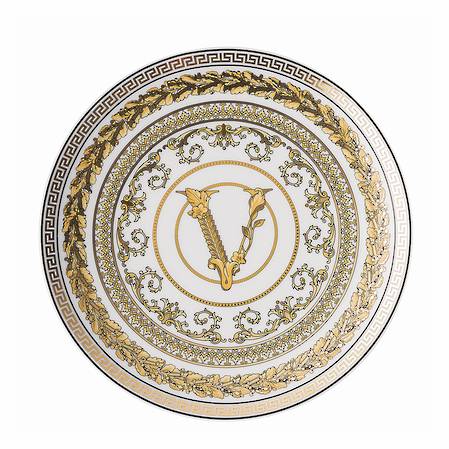 Virtus White Plate 17cm
