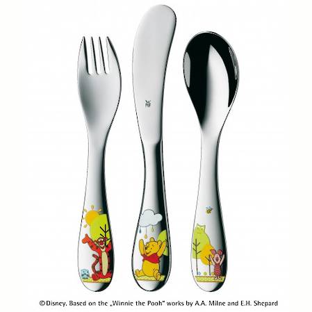 'Disney Winnie The Pooh' Children's 3 Piece Cutlery Set