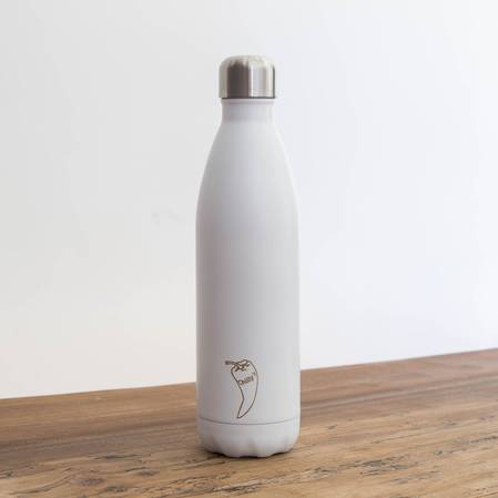 Chilly's Insulated Bottle Matte White 750ml