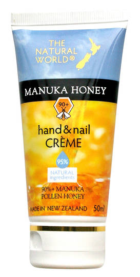The Natural World Manuka Honey Hand & Nail Creme - 50ml