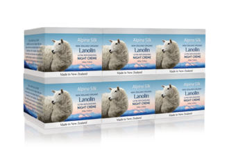 ASO102-6 Pack Ultra Replenishing Night Creme with Pure Lanolin & Vitamin E