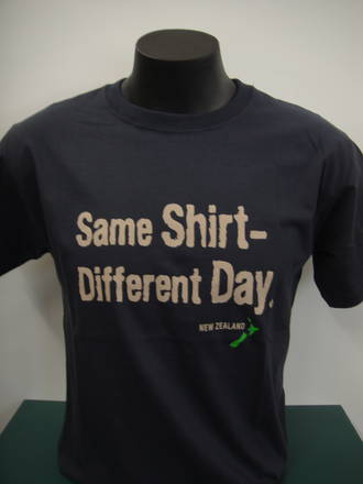Tee Shirt Same Shirt Different Day