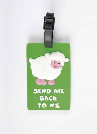 Luggage Tag of New Zealand - Send me Back to NZ