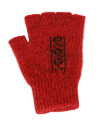 Merino Possum Fingerless Koru Glove