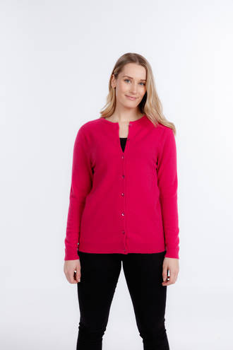 NB846 Button Neck Cardigan