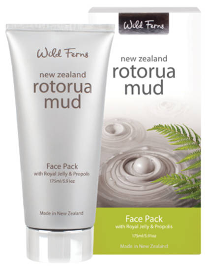 Wild Ferns Rotorua Mud Face Pack with Royal Jelly & Propolis