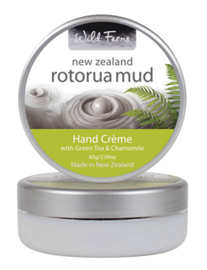 Wild Ferns Rotorua Mud Hand Creme with Green Tea