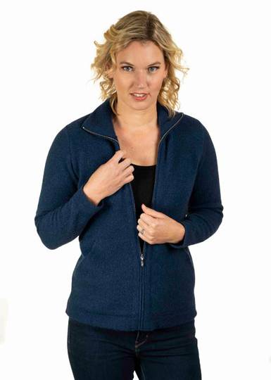 Koru Merino Possum Trilogy Zip Jacket