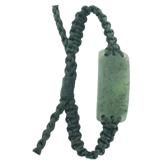 Greenstone Rectangle Bracelet